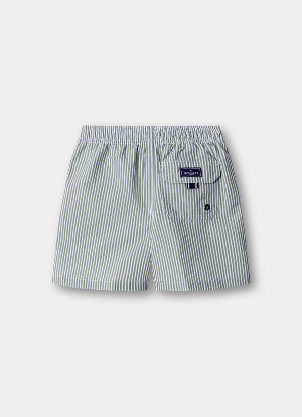 Seersucker Swim Trunks - 2 Seersucker Swim Trunks - 2