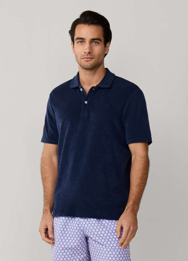 Towelling Short Sleeve Polo - 2