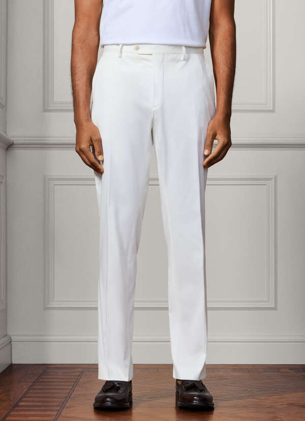 Slim Fit Kensington Cotton-Silk Chinos - 2 Slim Fit Kensington Cotton-Silk Chinos - 2